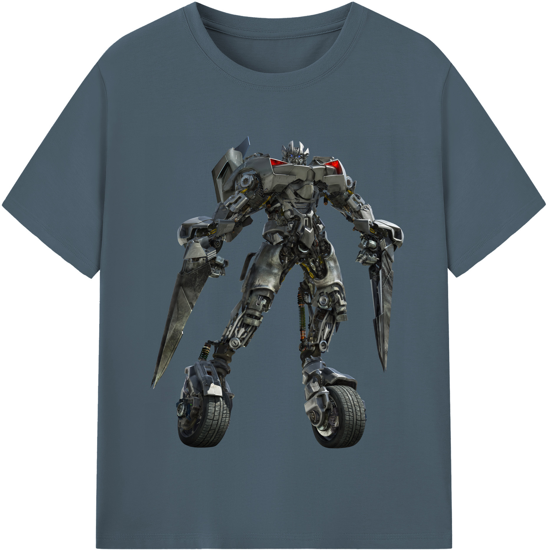 （画像用） Transformers トランスフォーマー 綿100％半袖Tシャツ（フロントプリント）